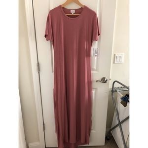 Lularoe small pink Maria dress